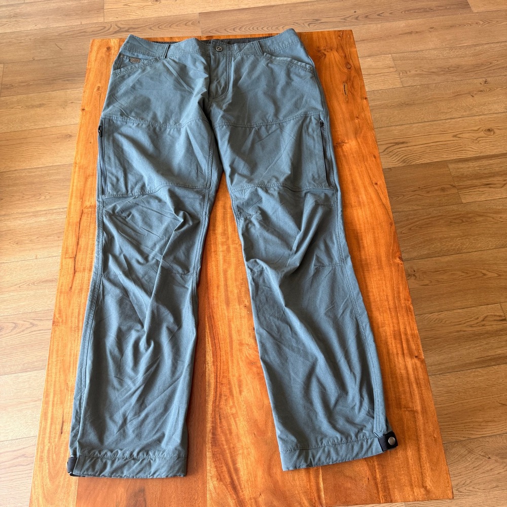 Kuhl Men's Dark Gray Hiking Pants Size 38x34